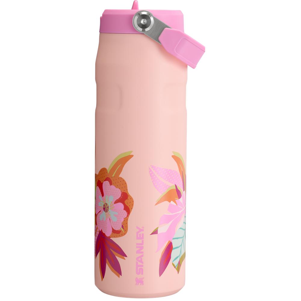 Botellas de Agua Stanley The Mother’s Day IceFlow™ Bottle with Flip Straw Lid | 24 OZ Rosas | OKVJ-93145
