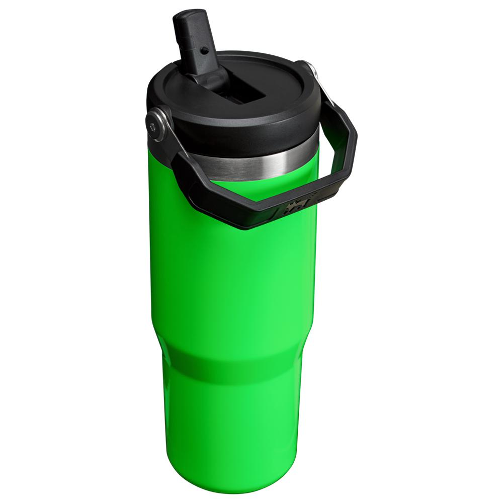 Botellas de Agua Stanley The Neon IceFlow™ Flip Straw Tumbler | 30 OZ Verde | SCQR-72985