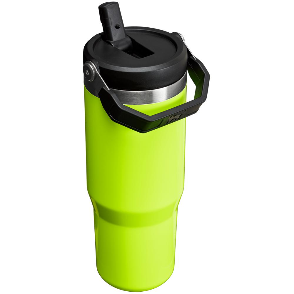 Botellas de Agua Stanley The Neon IceFlow™ Flip Straw Tumbler | 30 OZ Amarillo | YCZB-37108