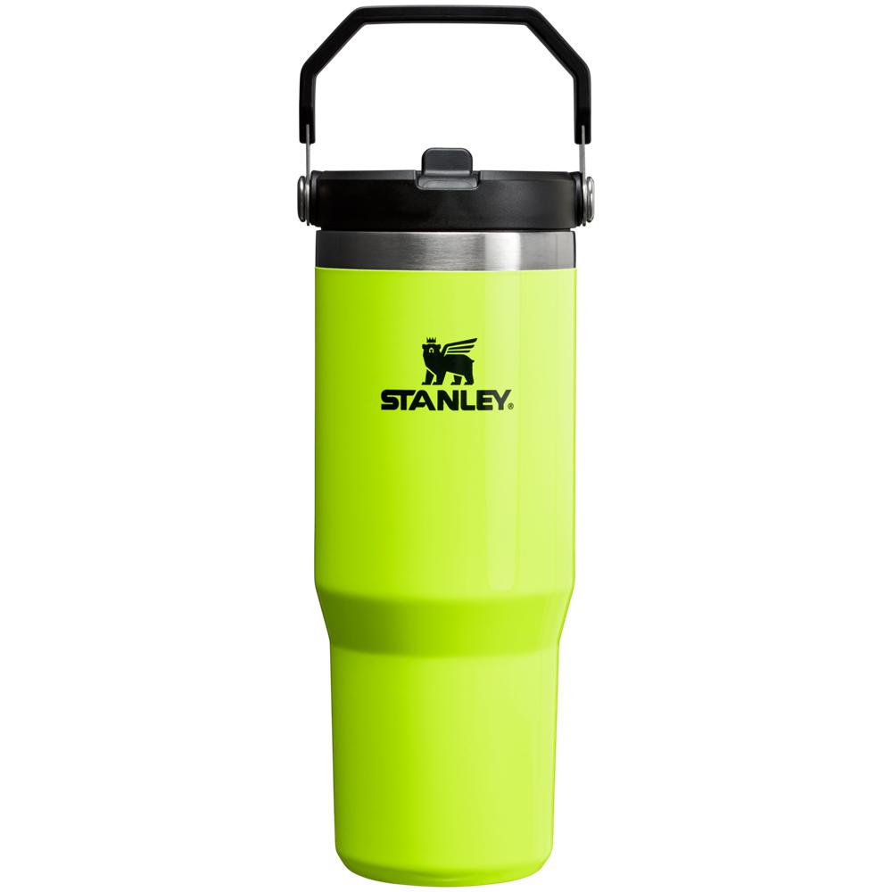 Botellas de Agua Stanley The Neon IceFlow™ Flip Straw Tumbler | 30 OZ Amarillo | YCZB-37108