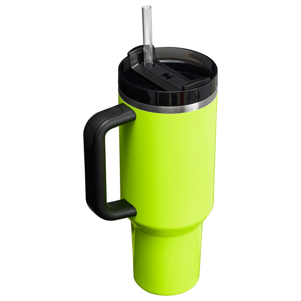 Botellas de Agua Stanley The Neon Quencher H2.0 FlowState™ Tumbler | 40 OZ Amarillo | UNQT-32814