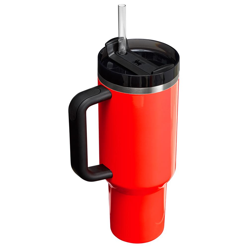 Botellas de Agua Stanley The Neon Quencher H2.0 FlowState™ Tumbler | 40 OZ Naranjas | TPUK-18634