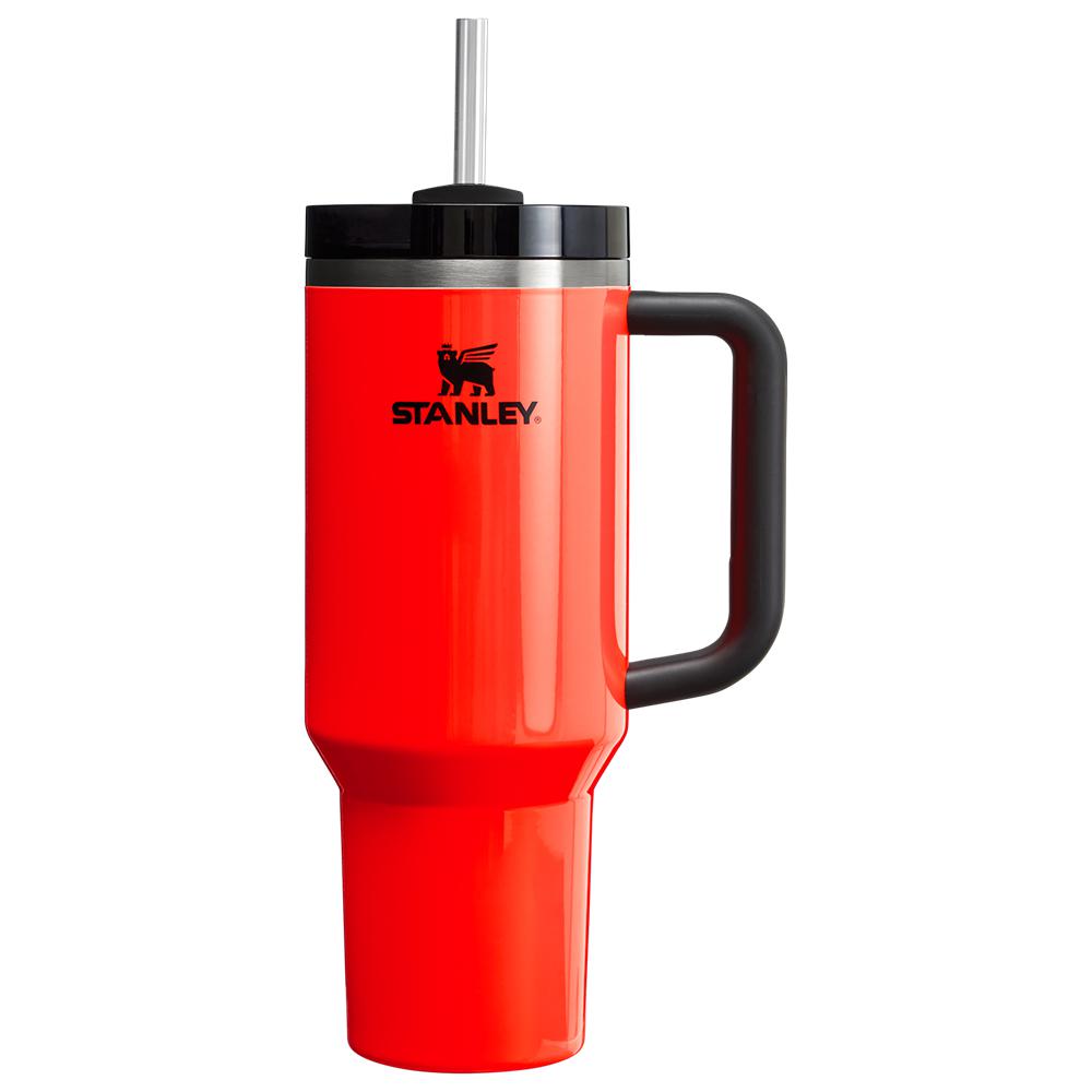 Botellas de Agua Stanley The Neon Quencher H2.0 FlowState™ Tumbler | 40 OZ Naranjas | TPUK-18634