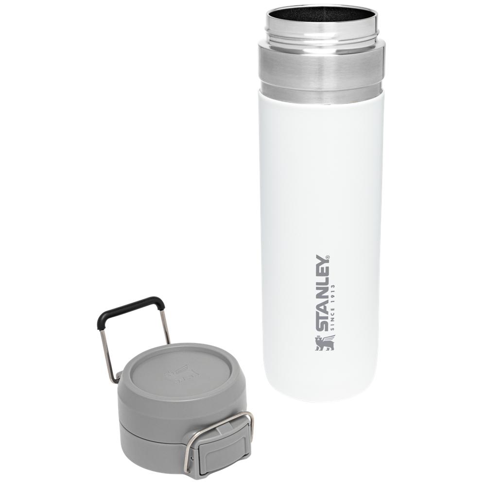 Botellas de Agua Stanley The Quick Flip Go | 24 OZ Blancas | EAKJ-13028