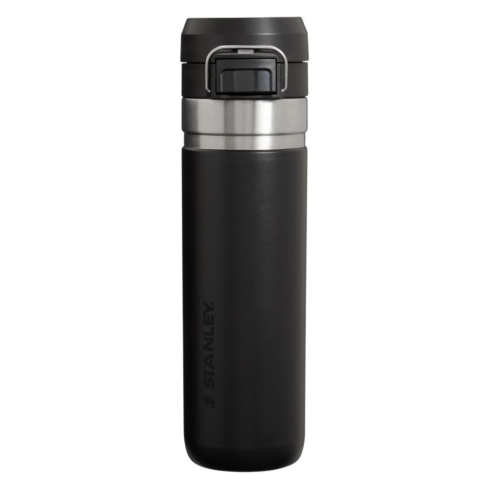 Botellas de Agua Stanley The Quick Flip Go | 24 OZ Negras | XOCE-69284