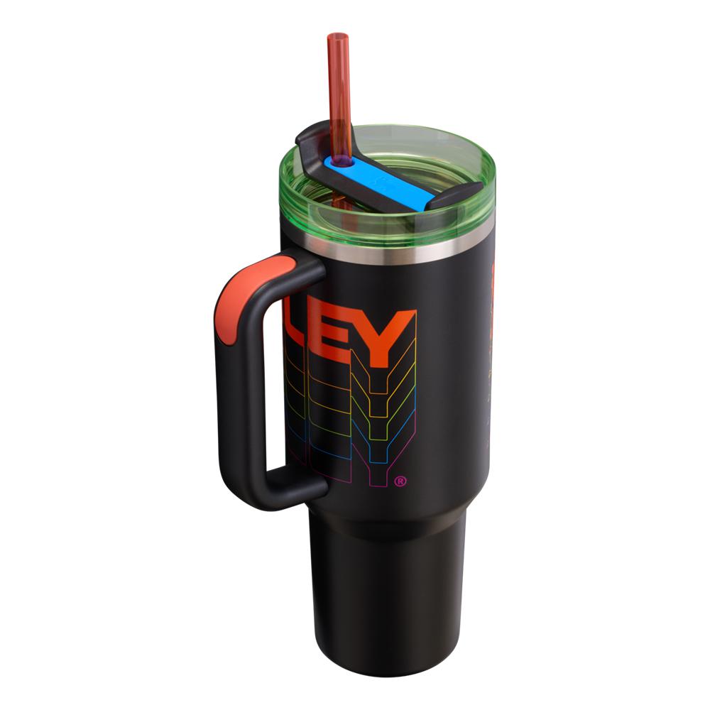 Botellas de Agua Stanley The Reverb Quencher H2.0 FlowState™ Tumbler | 40 OZ Negras | EZTO-36205