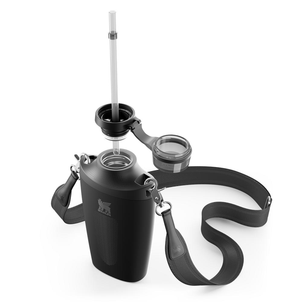 Botellas de Agua Stanley The Stanley Cross Bottle | 23 OZ Negras | TXDQ-98260
