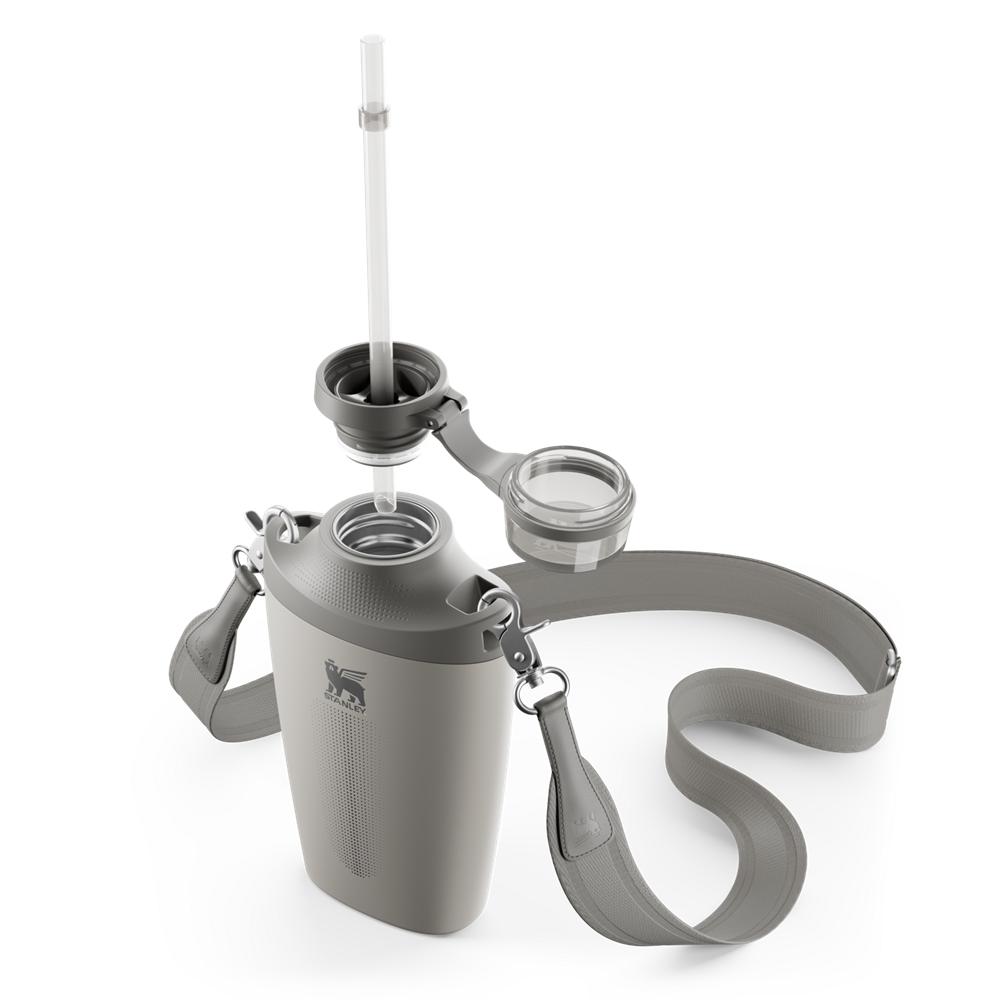 Botellas de Agua Stanley The Stanley Cross Bottle | 23 OZ Gris | WFQN-37684