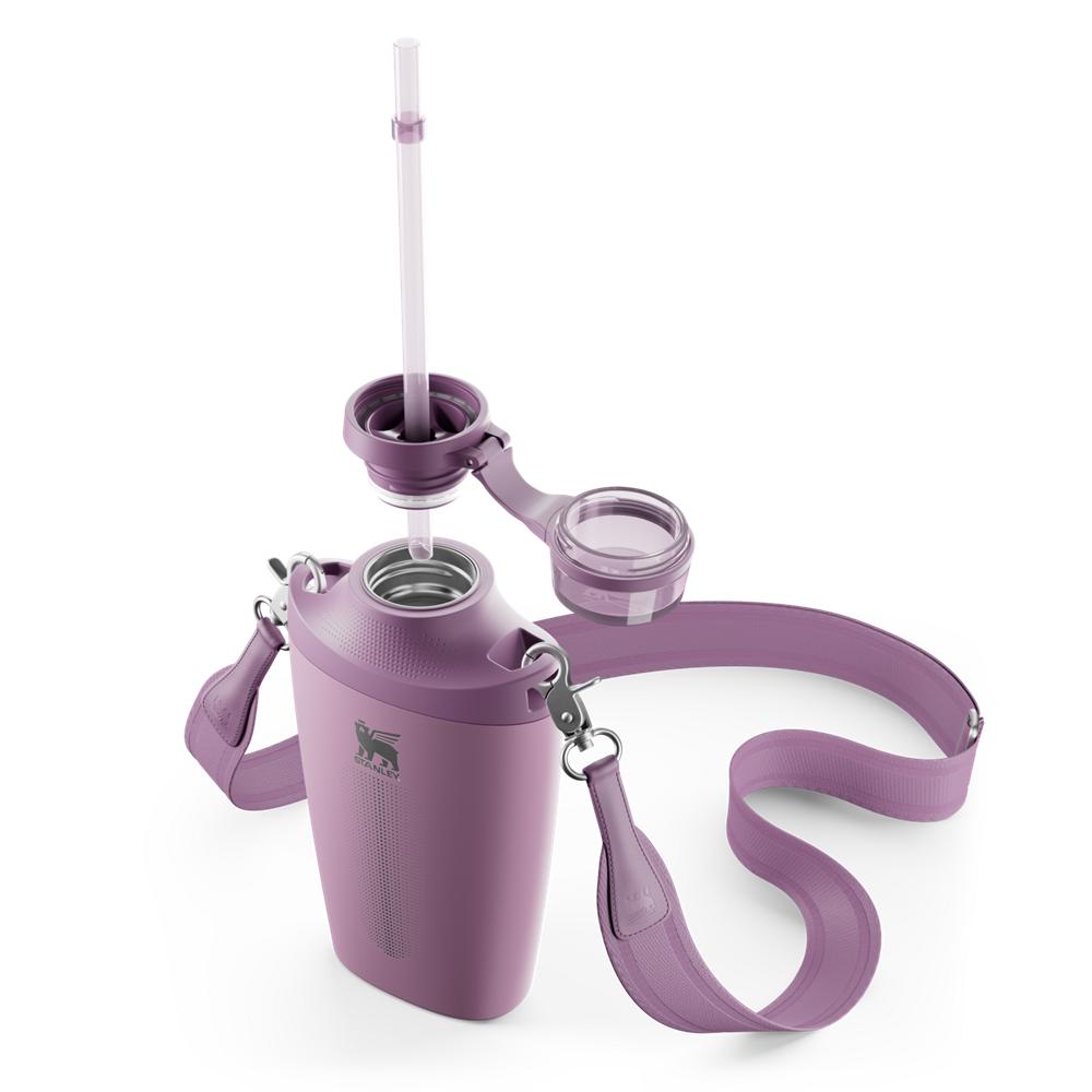 Botellas de Agua Stanley The Stanley Cross Bottle | 23 OZ Moradas | VFDO-27184