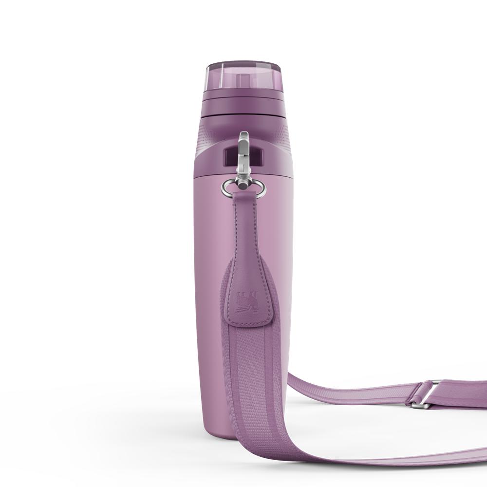Botellas de Agua Stanley The Stanley Cross Bottle | 23 OZ Moradas | VFDO-27184