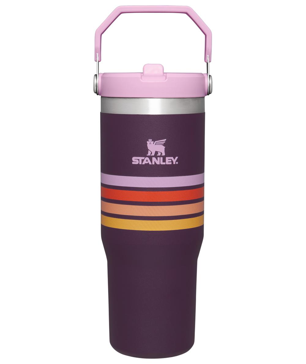 Botellas de Agua Stanley The Varsity Iceflow™ Flip Straw Tumbler | 30 OZ Moradas | ULMA-05492