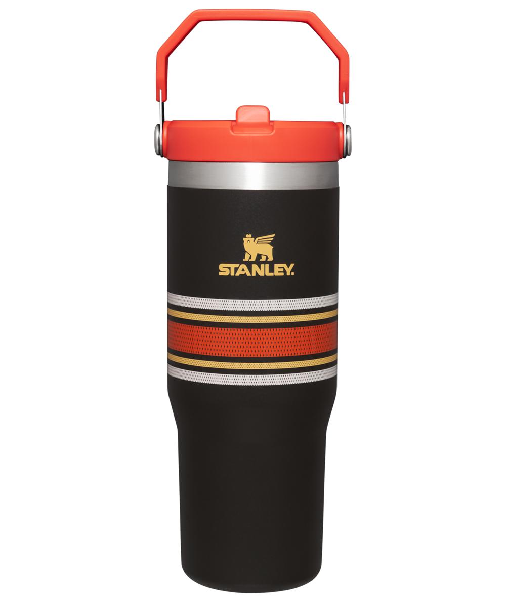 Botellas de Agua Stanley The Varsity Iceflow™ Flip Straw Tumbler | 30 OZ Negras | QKIX-52961