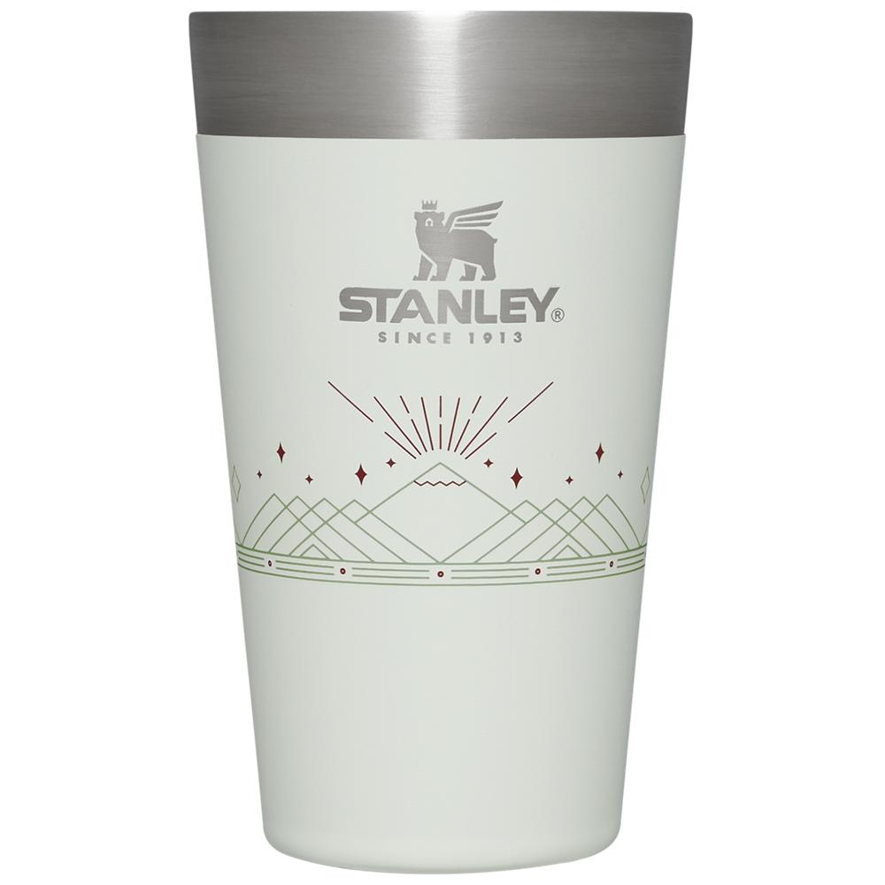 Botellas de Agua Stanley Winterscape Stacking Beer Pint | 16 OZ Gris | NFKM-85673