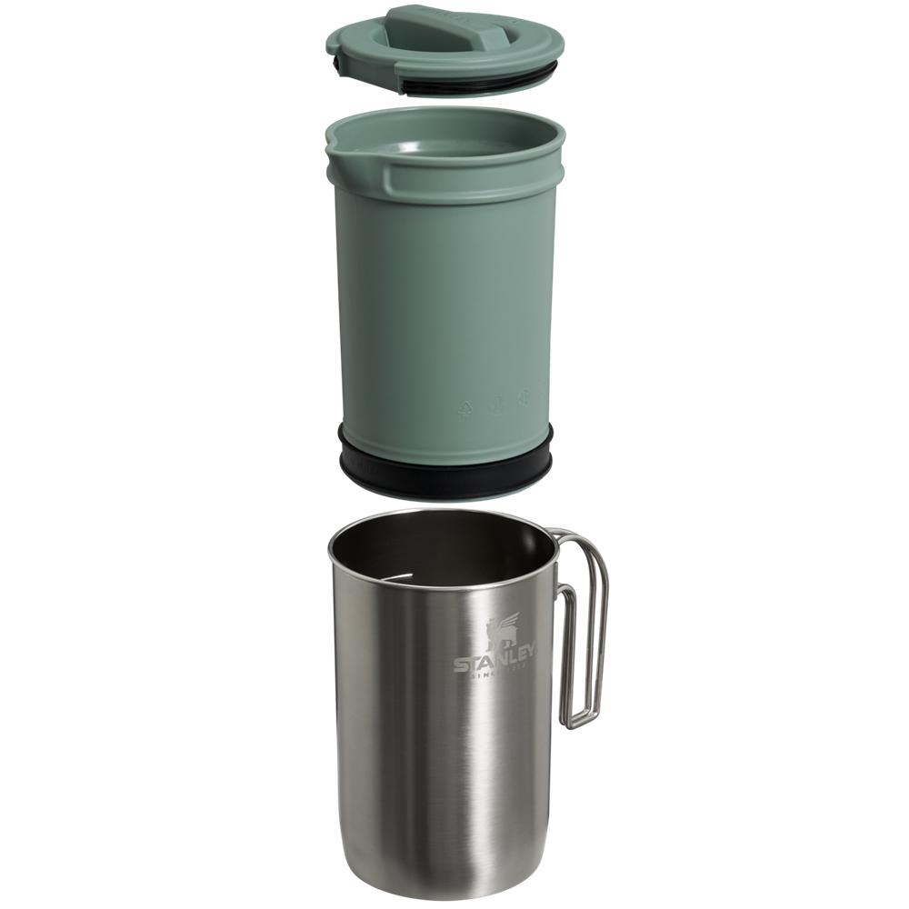 Cups Stanley Adventure All-In-One Boil + Brew French Press Gris | ZQCO-46392