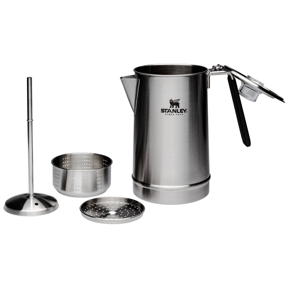 Cups Stanley Adventure Cool Grip Camp Percolator | 1.1 qt Coffee Pot Gris | HGRJ-13076