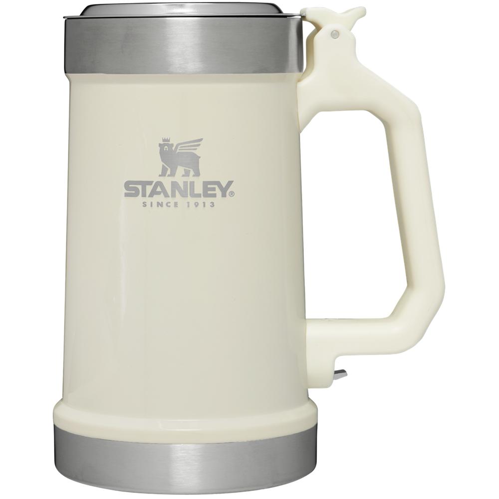 Cups Stanley Classic Bottle Opener Beer Stein | 24OZ Mug Beige | JFGW-23651