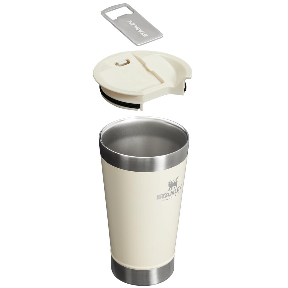 Cups Stanley Classic Stay Chill Insulated Beer Pint | 16OZ Tumbler Beige | YGMQ-49781