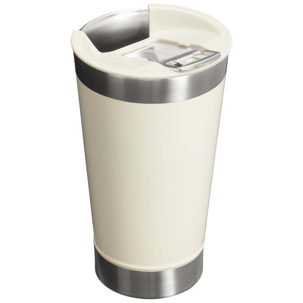 Cups Stanley Classic Stay Chill Insulated Beer Pint | 16OZ Tumbler Beige | YGMQ-49781