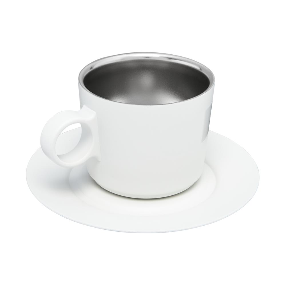 Cups Stanley The DayBreak Cappuccino Cup & Stillness Saucer | 6.5 OZ Gris | AKUM-27851