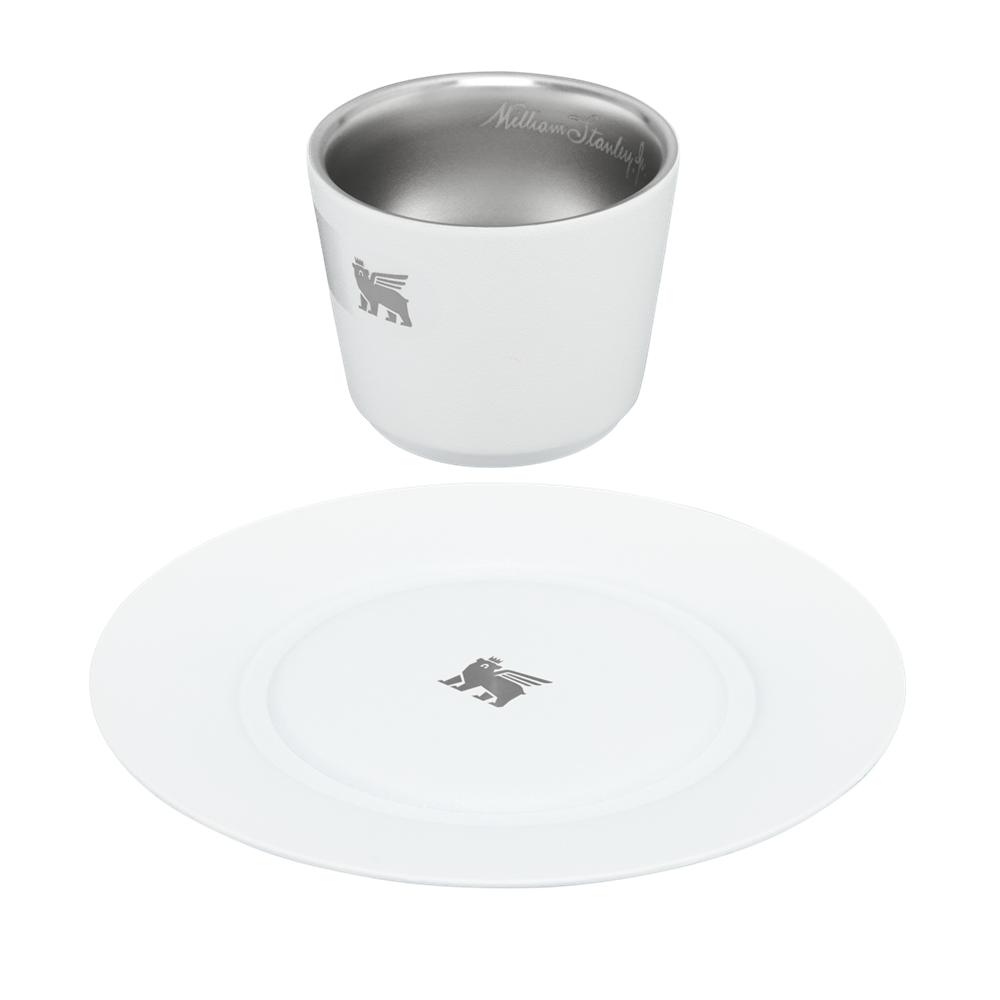 Cups Stanley The DayBreak Demitasse Cup & Saucer | 2.2 OZ Espresso Cup Gris | GPZC-17452