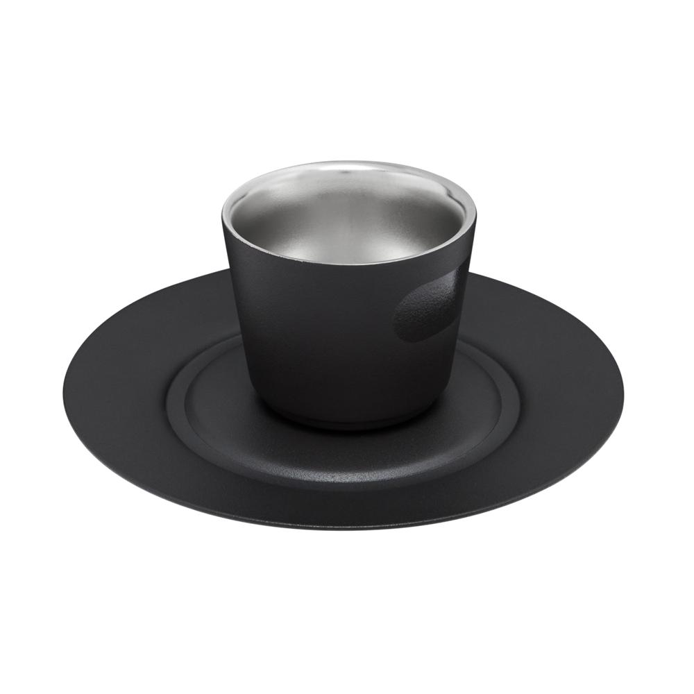 Cups Stanley The DayBreak Demitasse Cup & Saucer | 2.2 OZ Espresso Cup Negras | JHEG-39215
