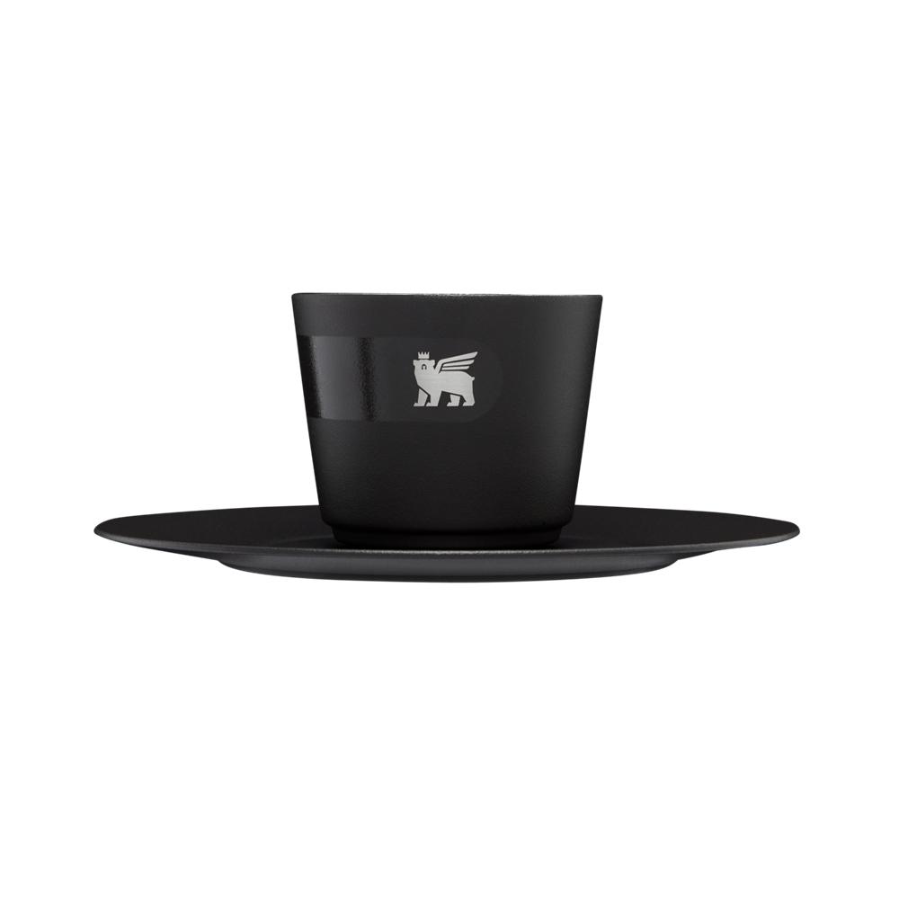Cups Stanley The DayBreak Demitasse Cup & Saucer | 2.2 OZ Espresso Cup Negras | JHEG-39215