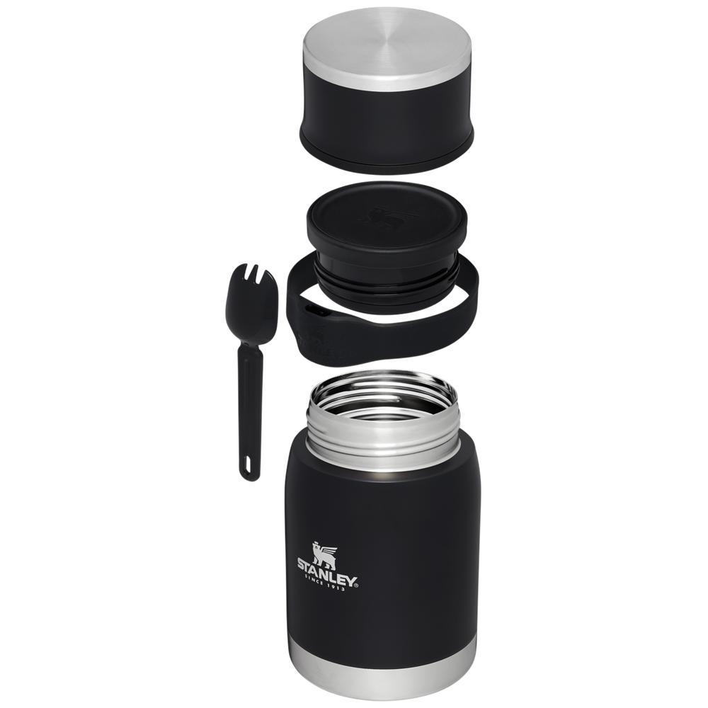 Food Jars Stanley Adventure To-Go + Spork | 24 OZ Negras | ZOVK-13072