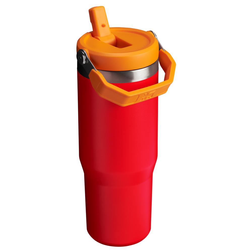 JUGS Stanley The Heat Wave IceFlow™ Flip Straw Tumbler | 30 OZ Rojas | ORJE-42796