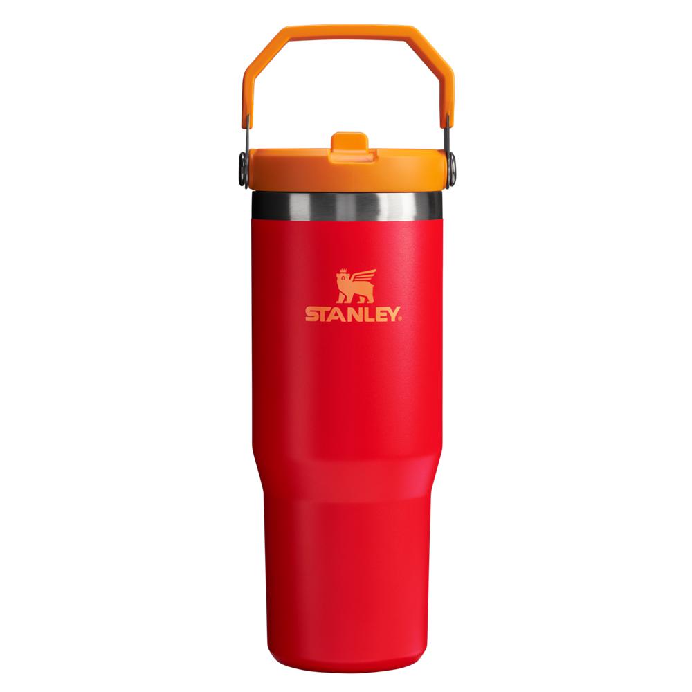 JUGS Stanley The Heat Wave IceFlow™ Flip Straw Tumbler | 30 OZ Rojas | ORJE-42796