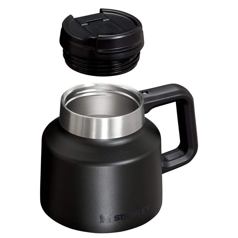 Mugs Stanley Adventure Tough-To-Tip Admiral's | 20OZ Negras | WRQK-46215