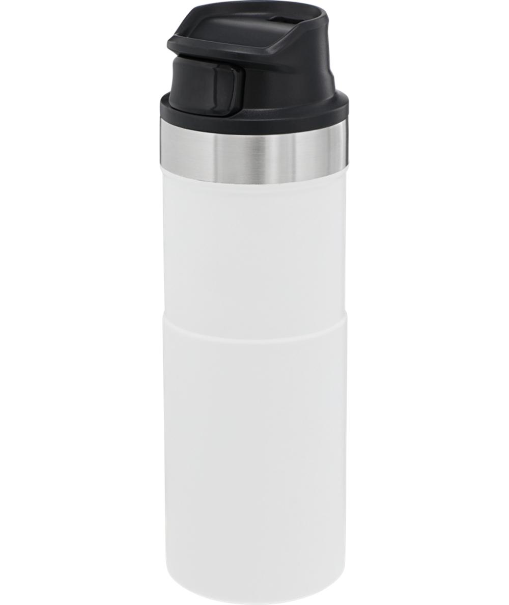 Mugs Stanley Classic Trigger Action Travel Insulated Coffee Tumbler | 16 OZ Blancas | QCJB-15902
