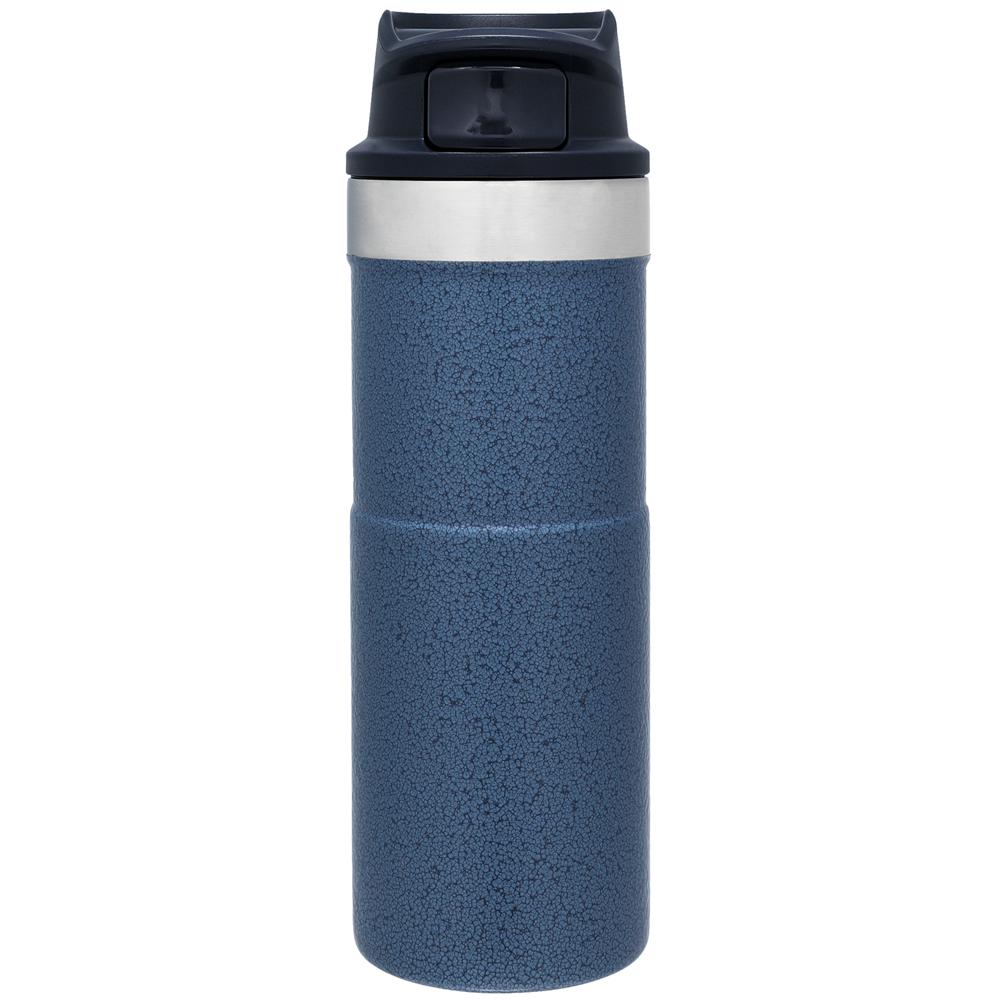 Mugs Stanley Classic Trigger Action Travel Insulated Coffee Tumbler | 16 OZ Azul Marino | POKS-70956