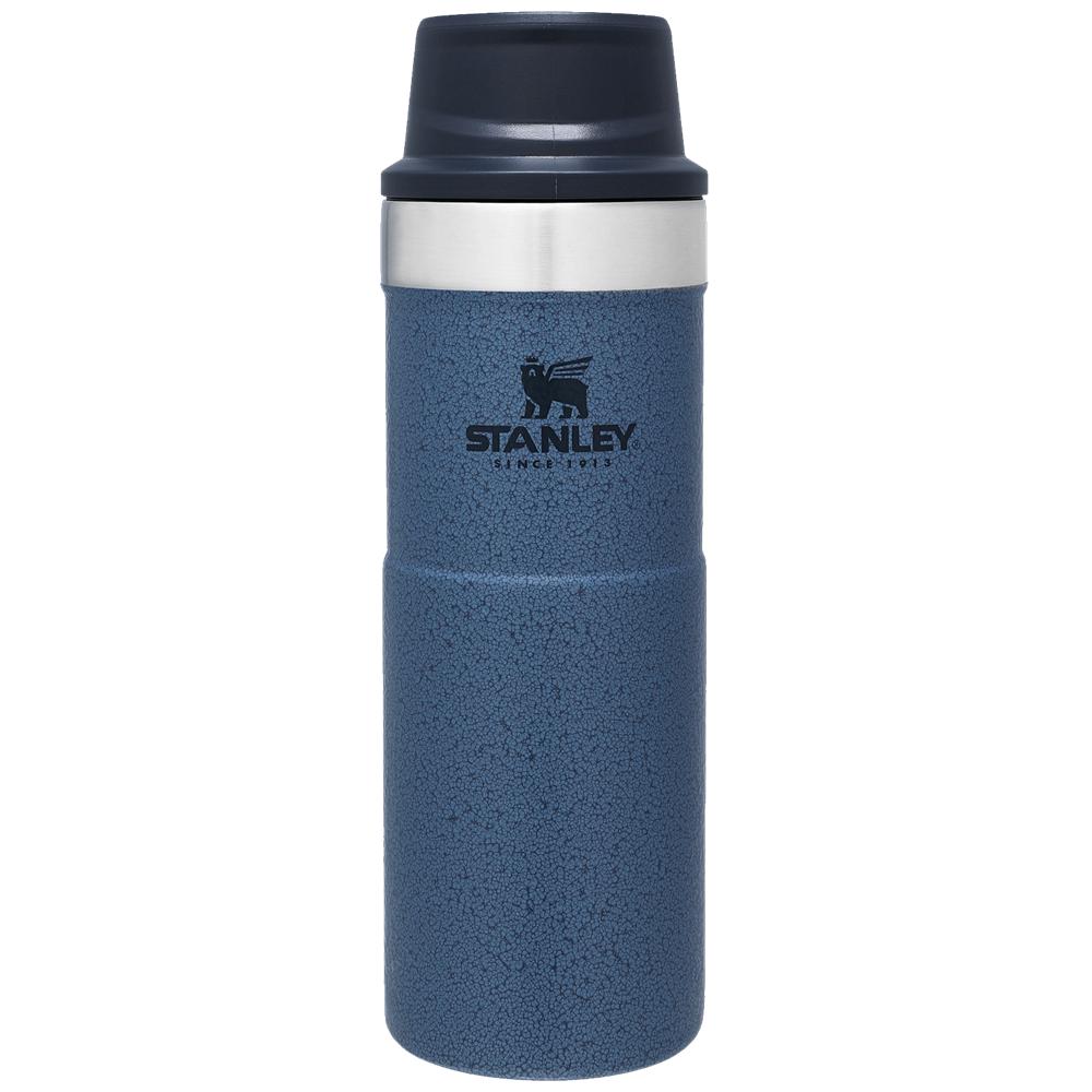 Mugs Stanley Classic Trigger Action Travel Insulated Coffee Tumbler | 16 OZ Azul Marino | POKS-70956