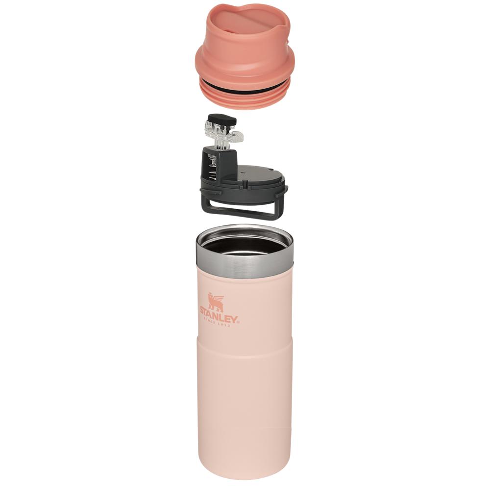 Mugs Stanley Classic Trigger Action Travel Insulated Coffee Tumbler | 16 OZ Rosas | THAW-36901