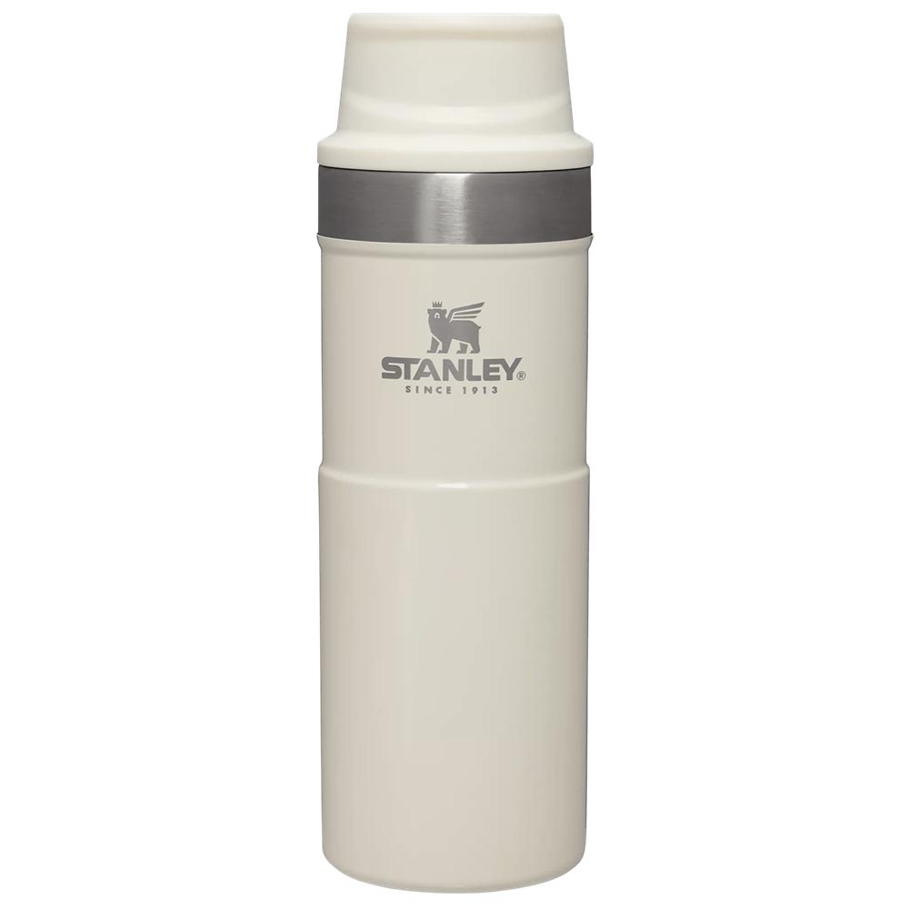 Mugs Stanley Classic Trigger Action Travel Insulated Coffee Tumbler | 16 OZ Beige | SLUQ-90645