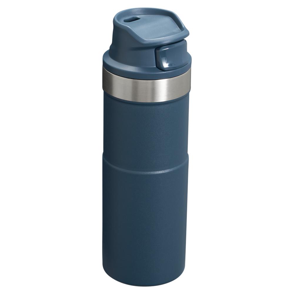 Mugs Stanley Classic Trigger Action Travel Insulated Coffee Tumbler | 16 OZ Azul Marino | ERLK-53086