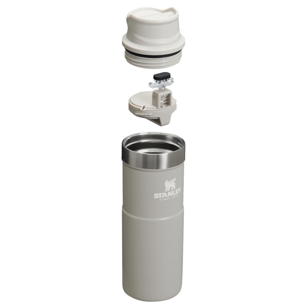 Mugs Stanley Classic Trigger Action Travel Insulated Coffee Tumbler | 16 OZ Gris | JZIK-50967