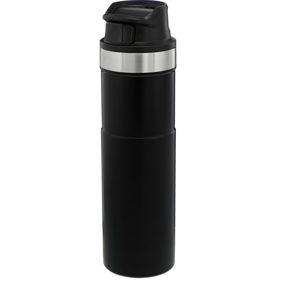 Mugs Stanley Classic Trigger Action Travel Insulated Coffee Tumbler | 20 OZ Negras | LCMF-54062