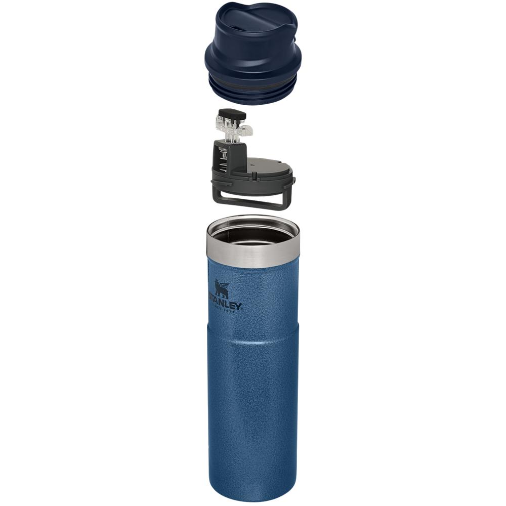 Mugs Stanley Classic Trigger Action Travel Insulated Coffee Tumbler | 20 OZ Azul Marino | YTVX-35897