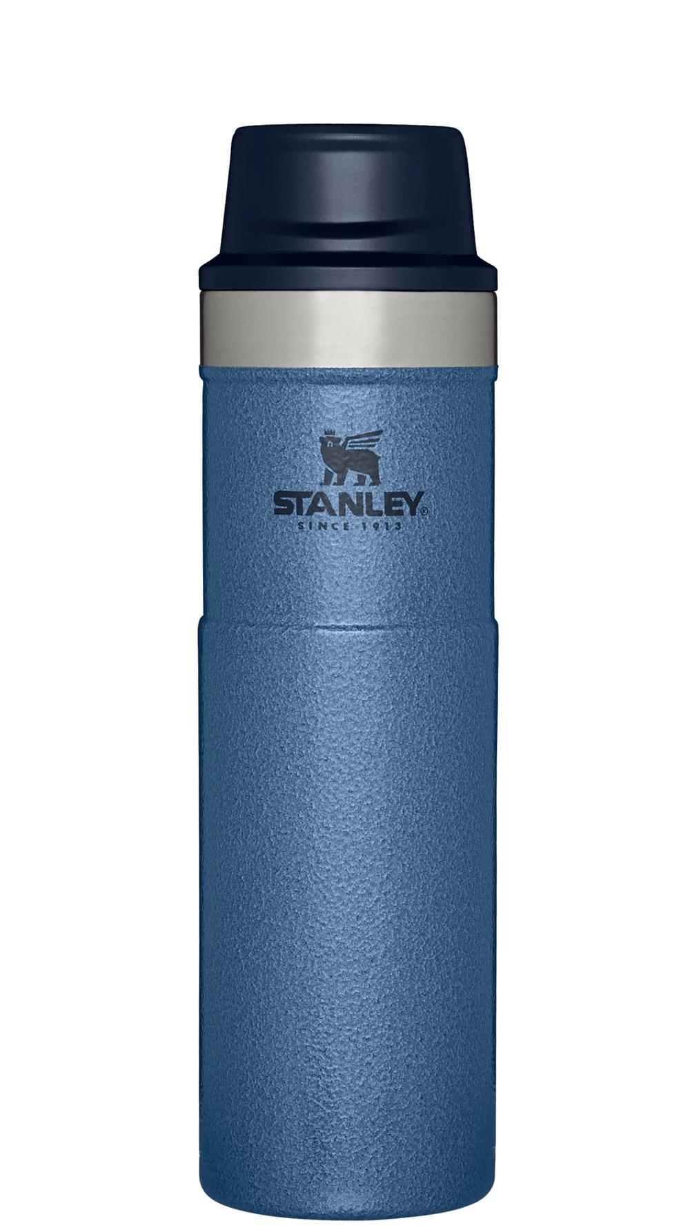 Mugs Stanley Classic Trigger Action Travel Insulated Coffee Tumbler | 20 OZ Azul Marino | YTVX-35897