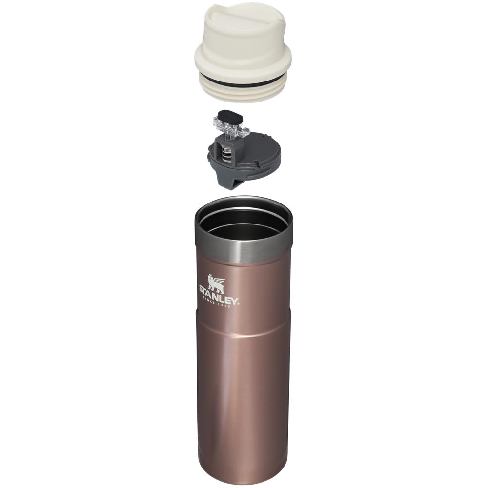 Mugs Stanley Classic Trigger Action Travel Insulated Coffee Tumbler | 20 OZ Rosas | TJWU-02847