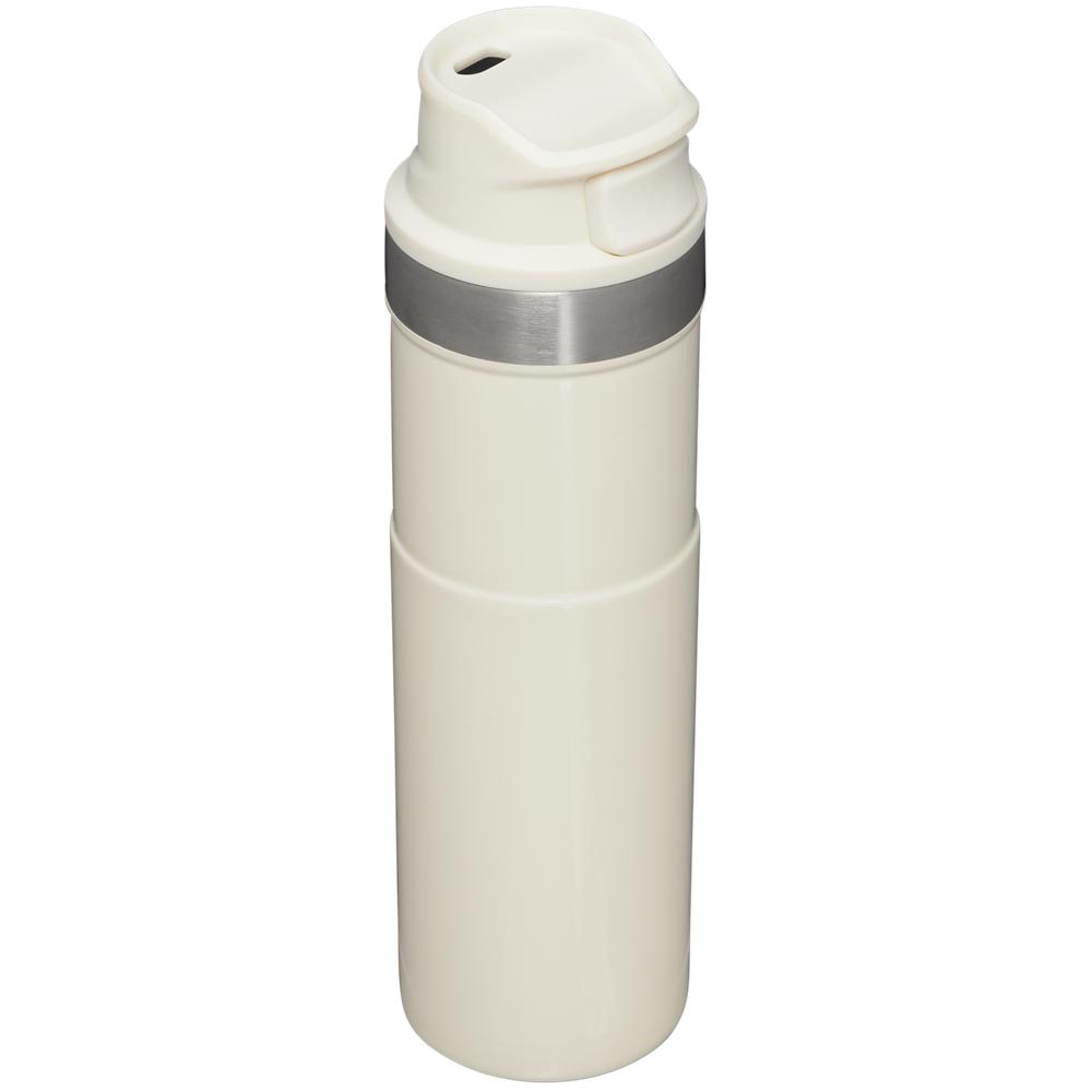 Mugs Stanley Classic Trigger Action Travel Insulated Coffee Tumbler | 20 OZ Beige | NVQG-40972