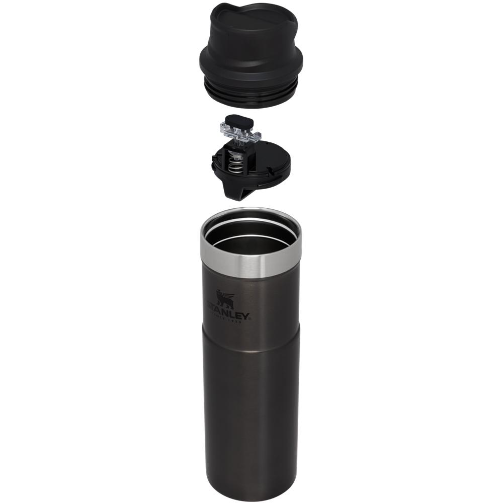 Mugs Stanley Classic Trigger Action Travel Insulated Coffee Tumbler | 20 OZ Negras | GZPR-32485