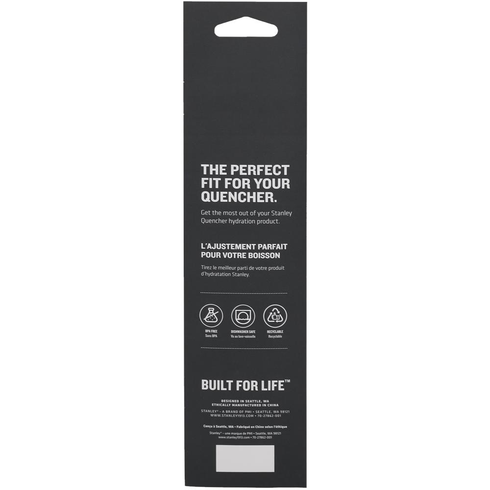 Straws Stanley Replacement Straw 4 Pack | 14 OZ to 20 OZ Quencher Tumbler Gris | JHSV-82739