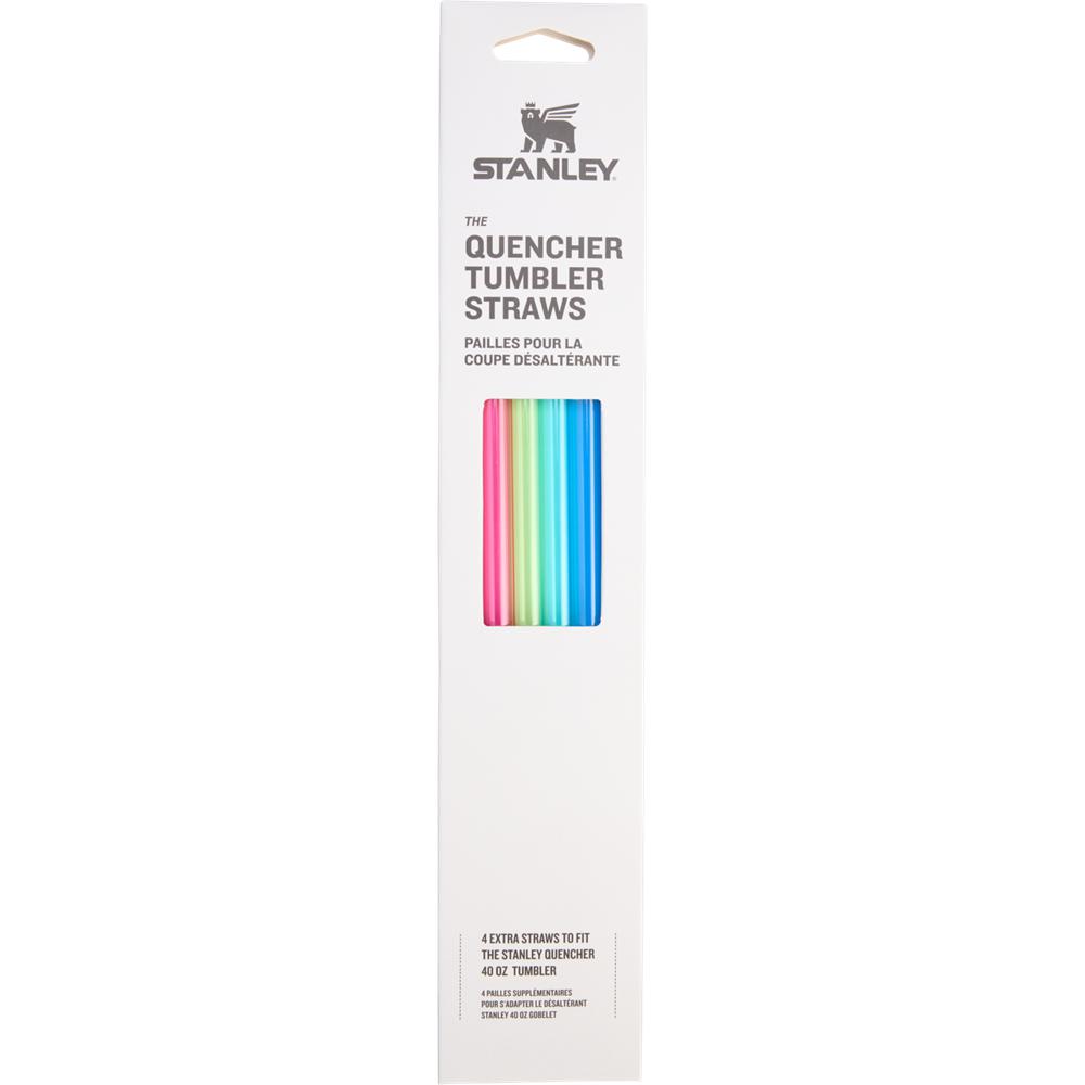 Straws Stanley Replacement Straw 4 Pack | 40 OZ Quencher Tumbler Multicolor | HWPF-48106