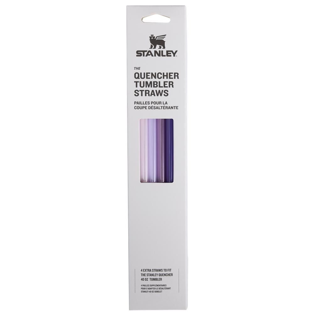 Straws Stanley Replacement Straw 4 Pack | 40 OZ Quencher Tumbler Moradas | AXEW-16457