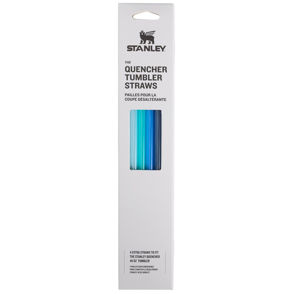 Straws Stanley Replacement Straw 4 Pack | 40 OZ Quencher Tumbler Azules | WHZN-07532