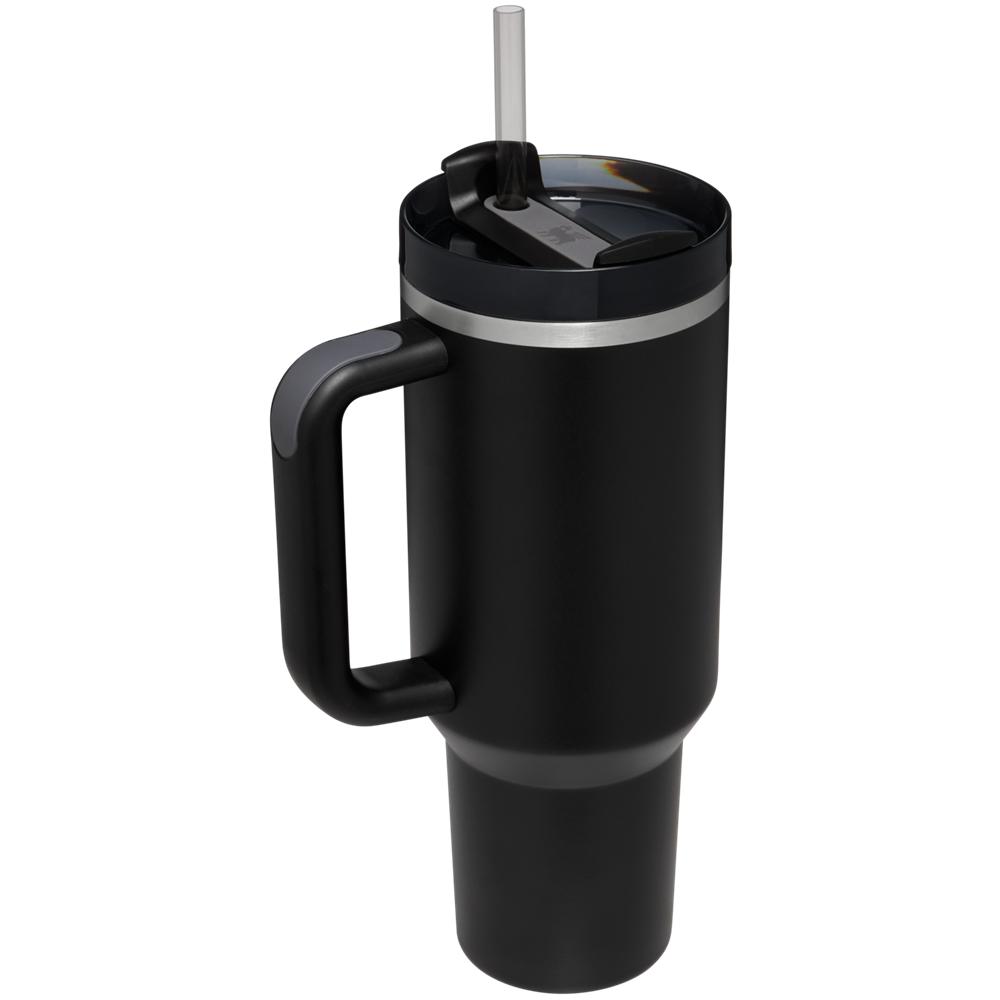Tumbler Stanley Adventure Quencher H2.0 Travel | 40 OZ Negras | QKDV-63751
