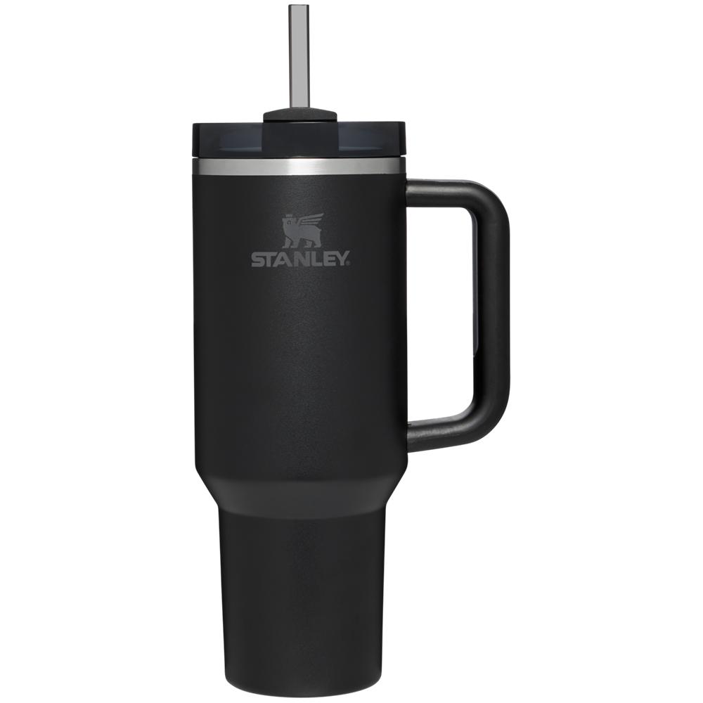 Tumbler Stanley Adventure Quencher H2.0 Travel | 40 OZ Negras | QKDV-63751