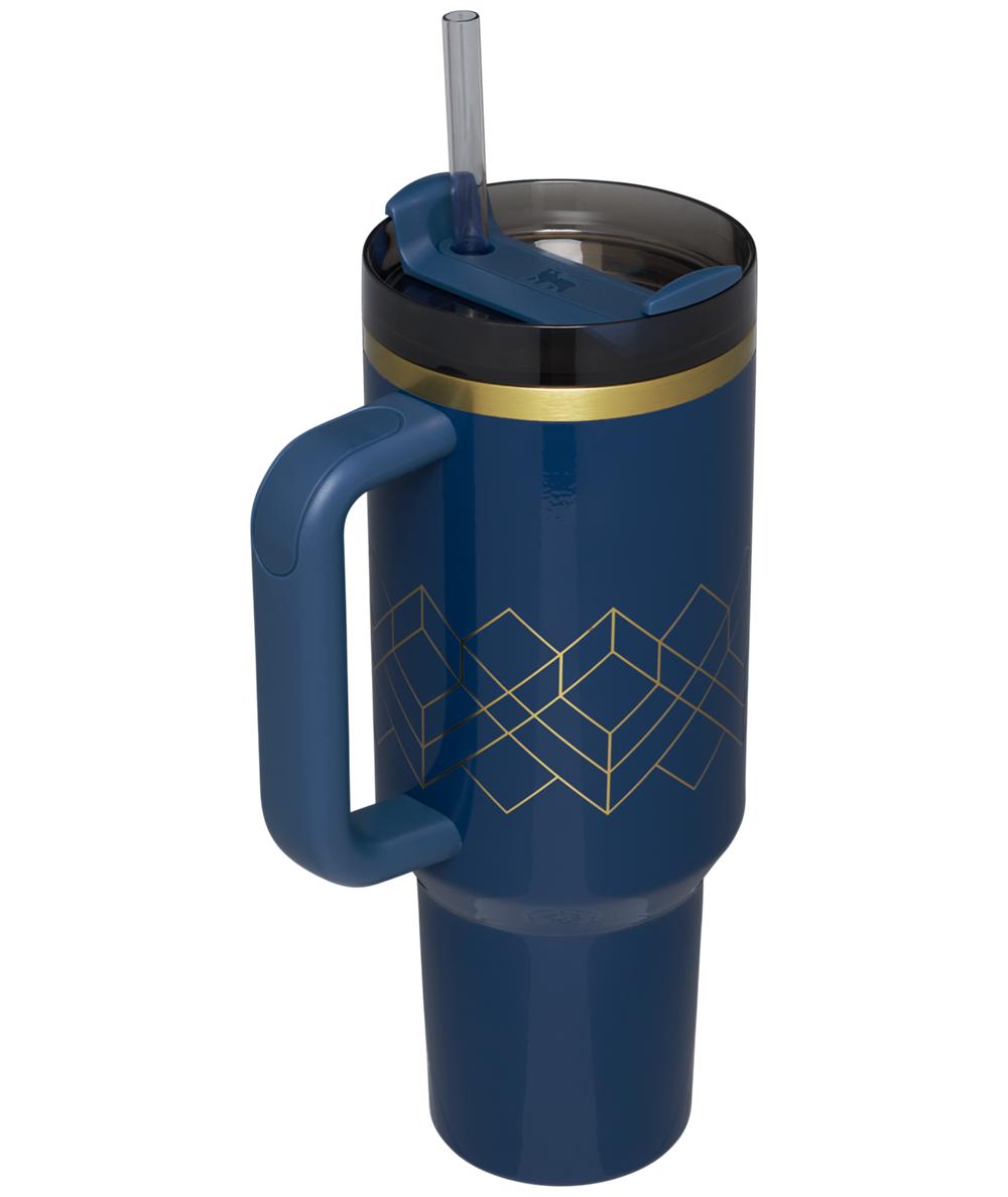 Tumbler Stanley Deco Collection Quencher H2.0 FlowState™ | 40 OZ Gris Oscuro | MGAS-67194